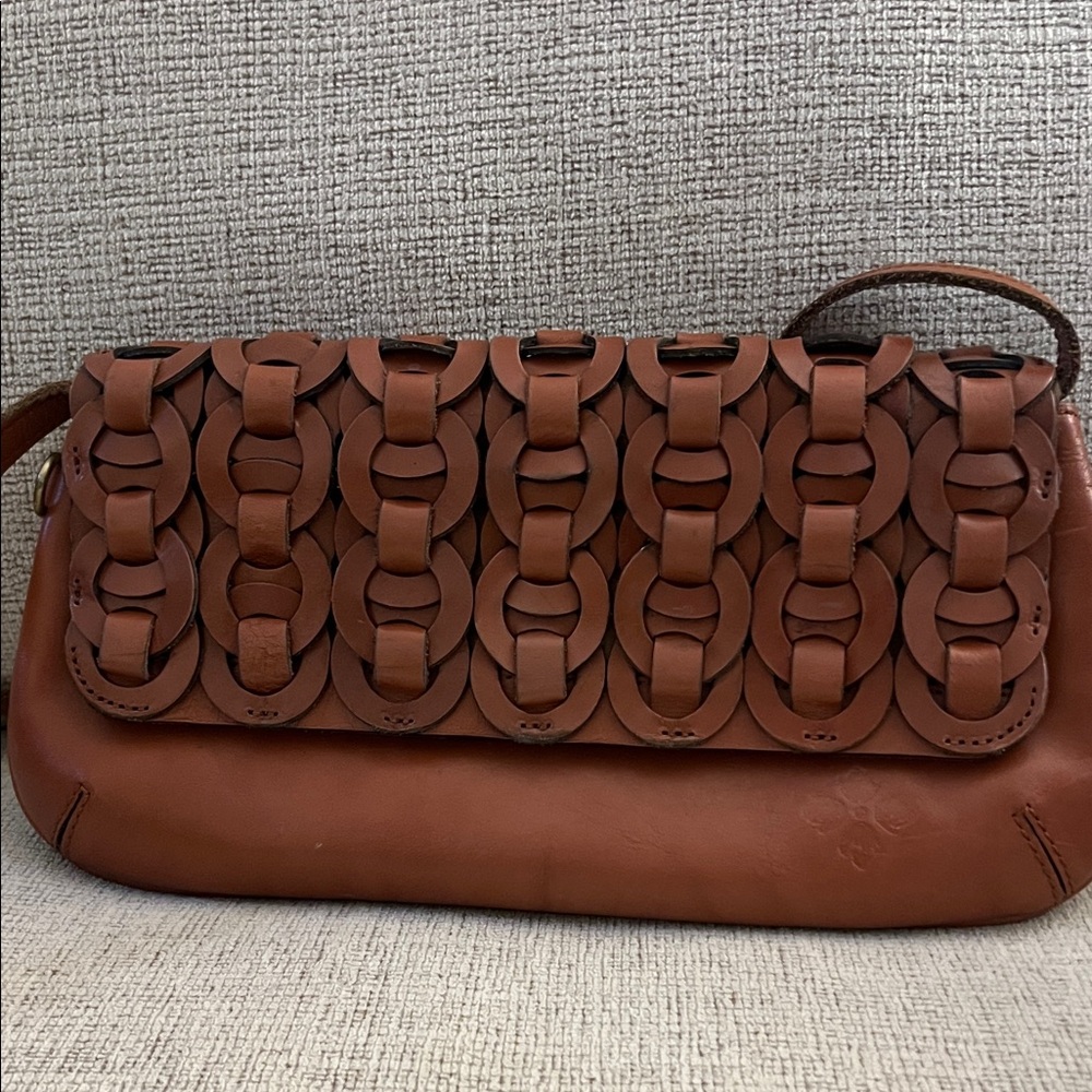 Patricia Nash Brown Leather Women Bag
